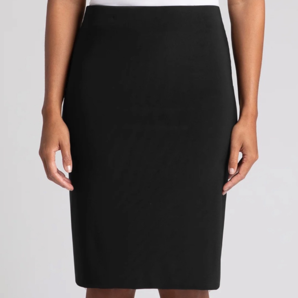 Black pencil skirt